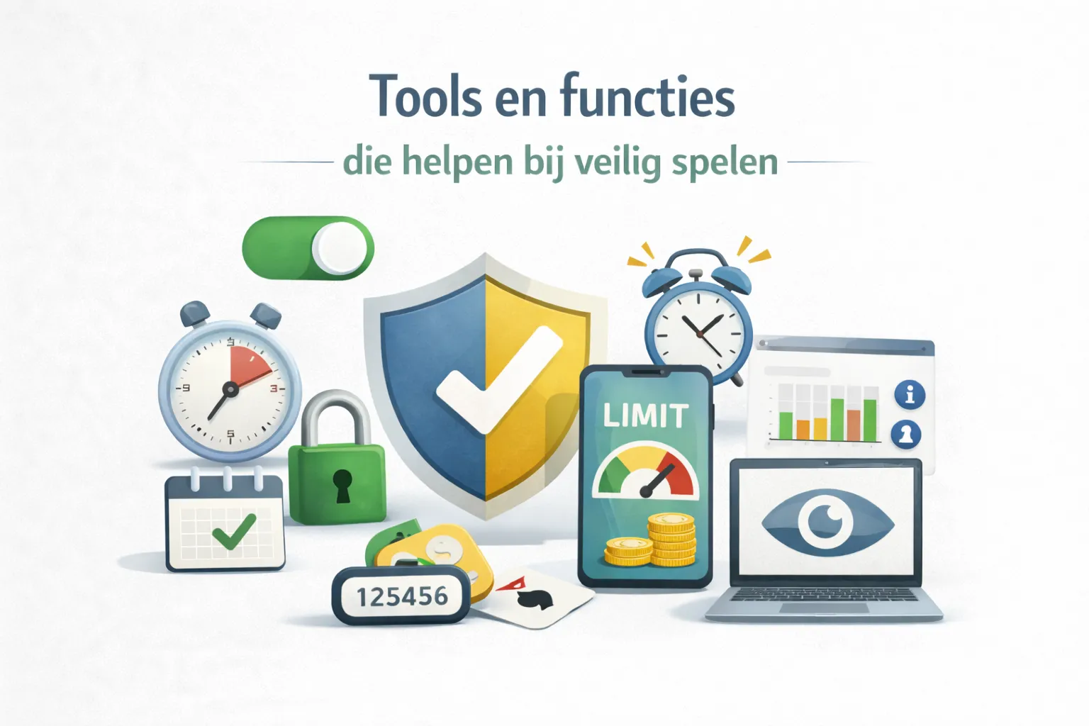 Tools en functies die helpen bij veilig spelen