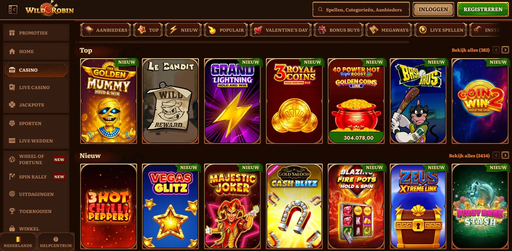 Spellen en sportweddenschappen bij online casino’s zonder CRUKS